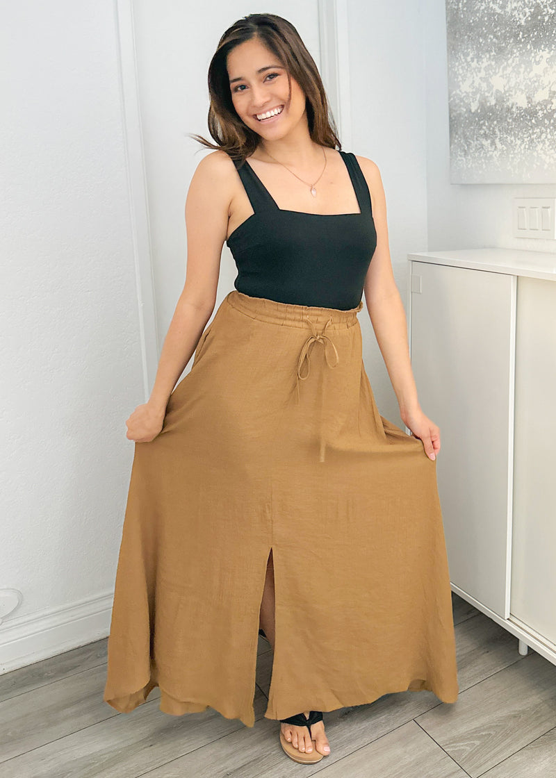 Fall Breeze Maxi Skirt