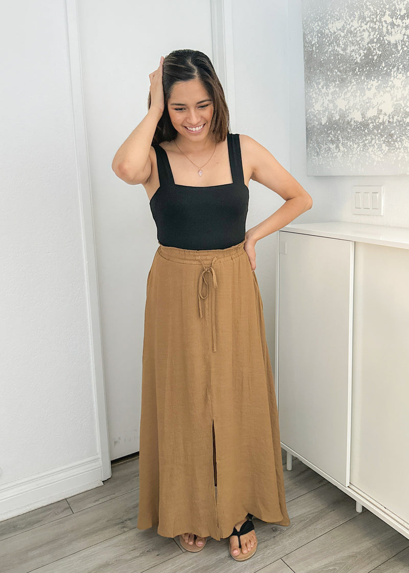 Fall Breeze Maxi Skirt