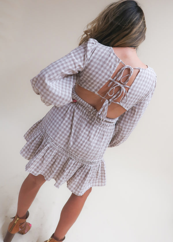 End Game Checkered Dress