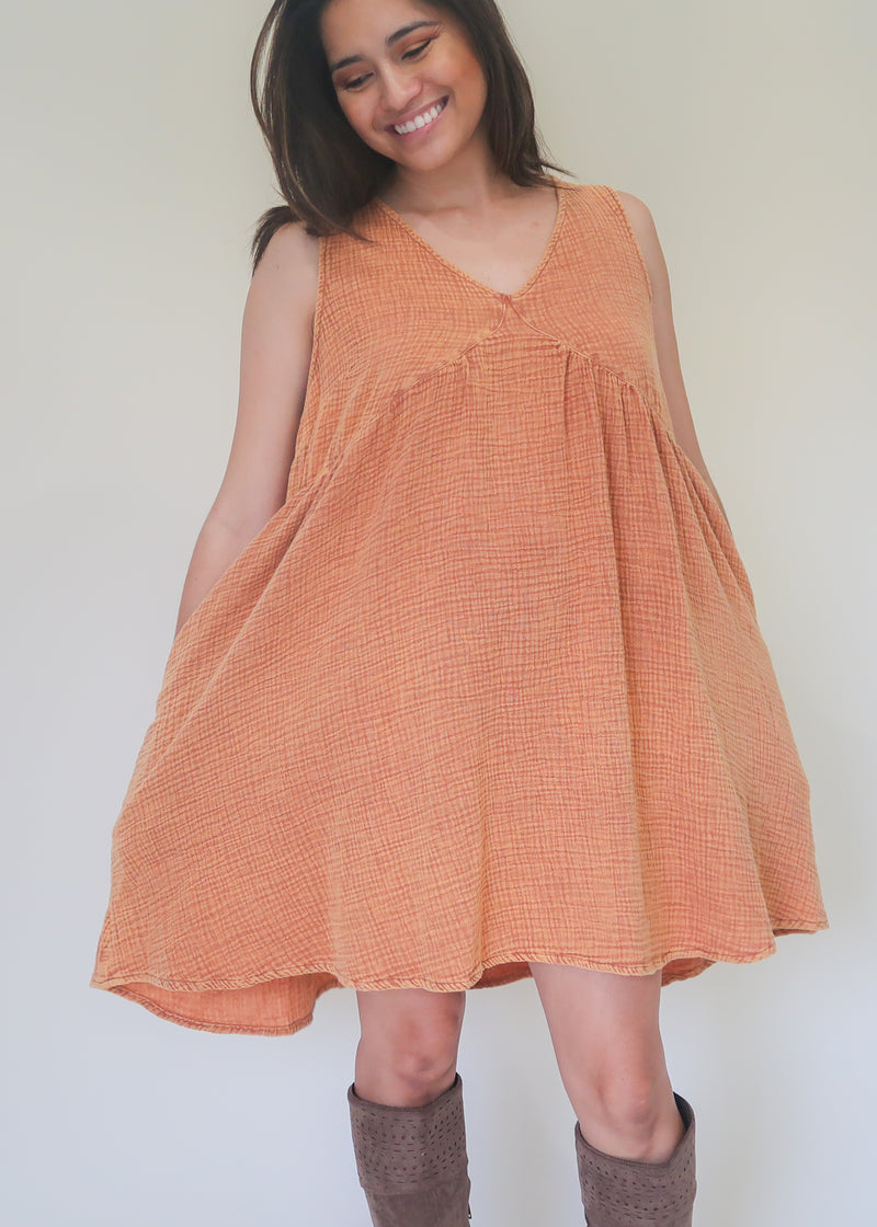 Carefree Gauze Dress